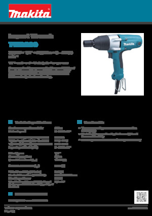 Ударни винтоверти и гаечни ключове Makita TW0200