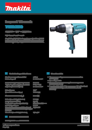 Ударни винтоверти и гаечни ключове Makita TW0350