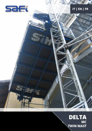 Промишлени подемници Safi DELTA MC TWIN MAST 4.5