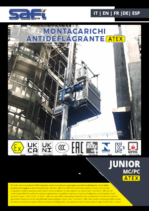 Промишлени подемници Safi JUNIOR MP/PC ATEX