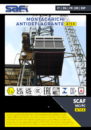 Промишлени подемници Safi SCAF MC/PC ATEX