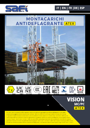 Промишлени подемници Safi VISION MC/PC 5000 ATEX