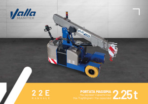 Промишлени подвижни кранове Valla 22 E