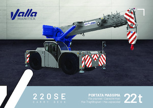 Промишлени подвижни кранове Valla 220 SE