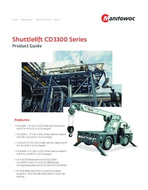 Промишлени подвижни кранове Shuttlelift 3340 B