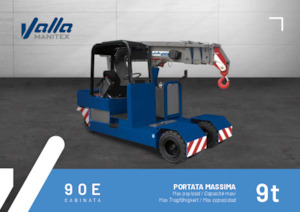 Промишлени подвижни кранове Valla 90 E