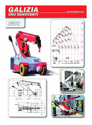 Промишлени подвижни кранове Galizia G 20 E