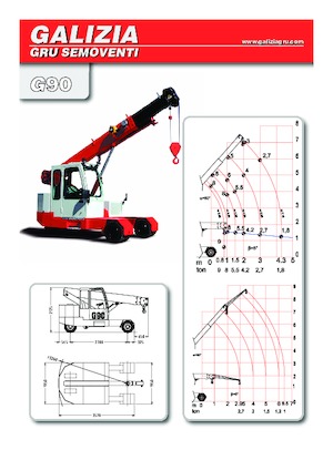 Промишлени подвижни кранове Galizia G 90
