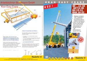 Промишлени подвижни кранове Haulotte GH 12-30