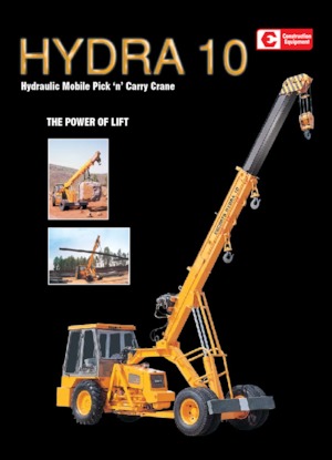 Промишлени подвижни кранове Escorts Hydra 10