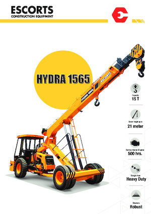 Промишлени подвижни кранове Escorts Hydra 1565