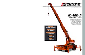 Промишлени подвижни кранове Broderson IC-400