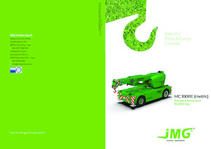 Промишлени подвижни кранове JMG MC 100RE