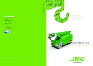 Промишлени подвижни кранове JMG MC 100S