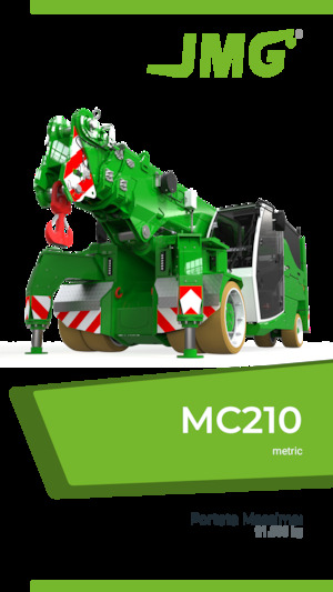 Промишлени подвижни кранове JMG MC 210