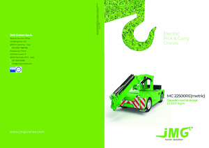 Промишлени подвижни кранове JMG MC 22500RE