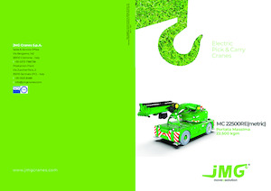 Промишлени подвижни кранове JMG MC 22500RE