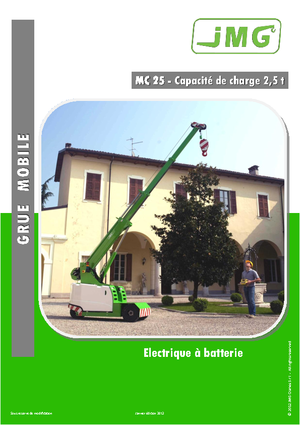 Промишлени подвижни кранове JMG MC 25