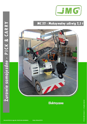 Промишлени подвижни кранове JMG MC 32