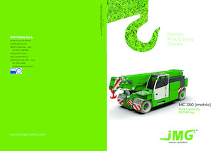 Промишлени подвижни кранове JMG MC 350  