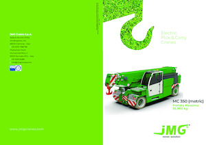Промишлени подвижни кранове JMG MC 350  