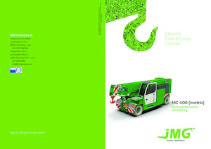 Промишлени подвижни кранове JMG MC 400