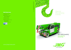 Промишлени подвижни кранове JMG MC 400S