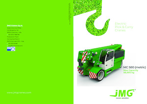 Промишлени подвижни кранове JMG MC 580 