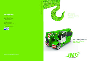 Промишлени подвижни кранове JMG MC 580 