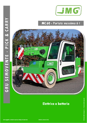 Промишлени подвижни кранове JMG MC 60
