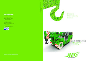 Промишлени подвижни кранове JMG MC 650
