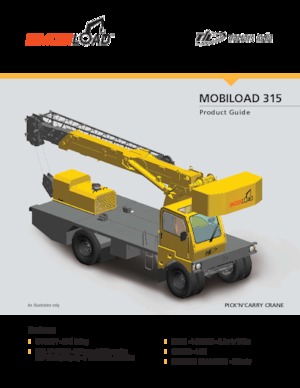 Промишлени подвижни кранове Til MOBILOAD 315