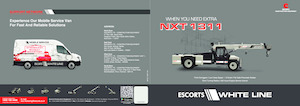 Промишлени подвижни кранове Escorts NXT 1311