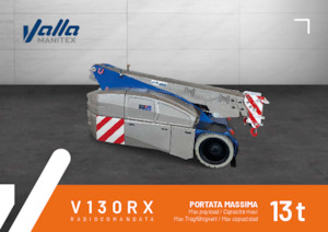 Промишлени подвижни кранове Valla V130RX