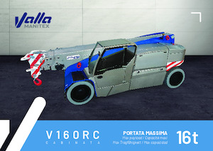 Промишлени подвижни кранове Valla V160RC