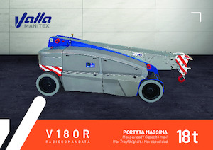 Промишлени подвижни кранове Valla V180R