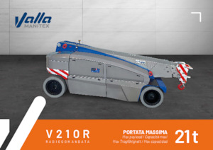 Промишлени подвижни кранове Valla V210R