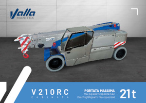 Промишлени подвижни кранове Valla V210RC