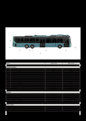 Автобуси за междуградски транспорт Volvo Buses 8900 Electric