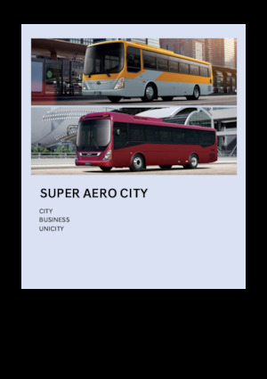 Автобуси за междуградски транспорт Hyundai Commercial Vehicles SUPER AERO CITY Business