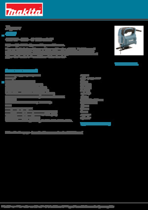 Прободни триони Makita 4327