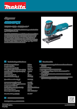 Прободни триони Makita 4351FCT