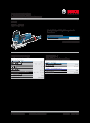 Прободни триони Bosch GST 150 CE
