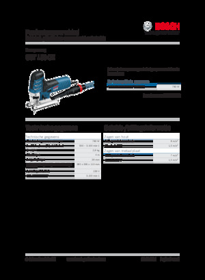 Прободни триони Bosch GST 150 CE