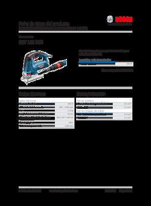 Прободни триони Bosch GST 160 BCE