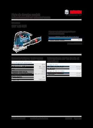 Прободни триони Bosch GST 160 BCE