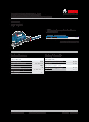 Прободни триони Bosch GST 90 BE
