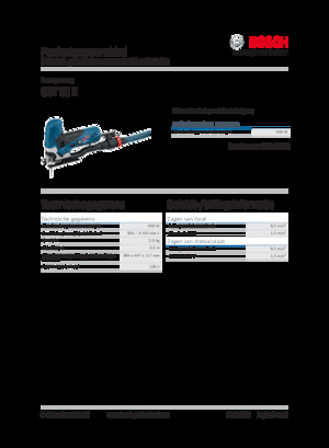 Прободни триони Bosch GST 90 E