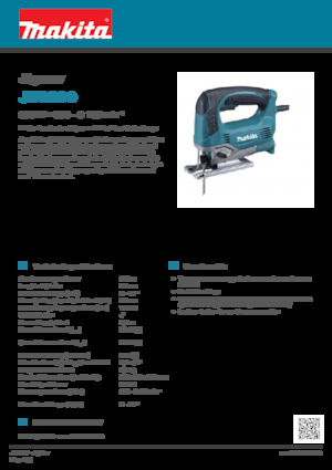 Прободни триони Makita JV0600