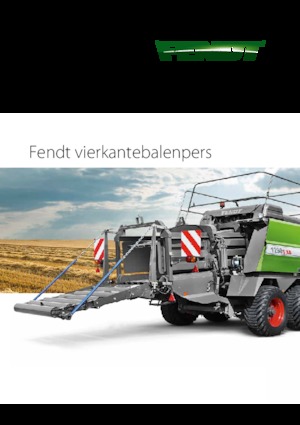 Големи квадратни преси + преси с висока плътност Fendt 1290 SP